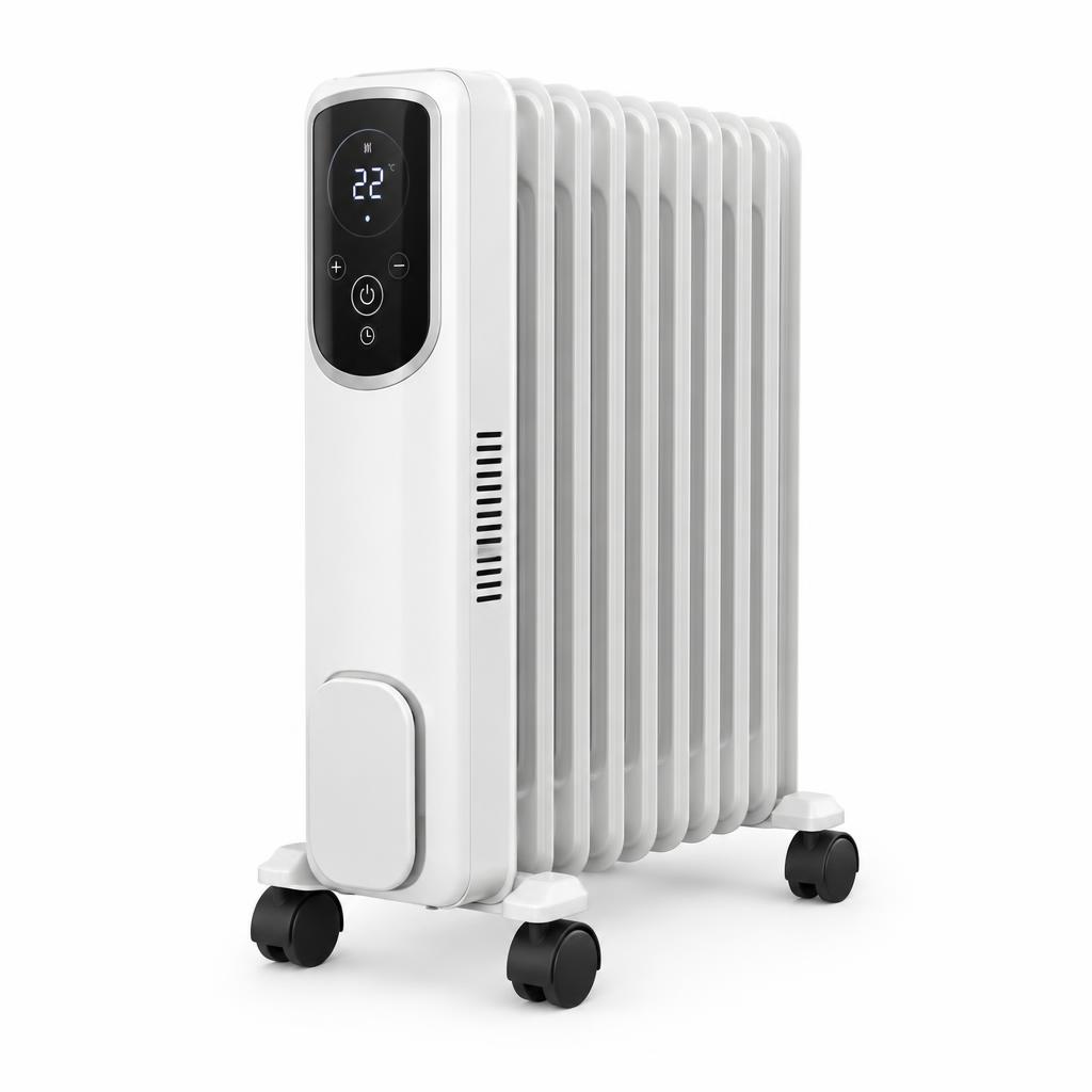 De'Longhi De'Longhi TRRSE0920 Radia S digitale olieradiator verwarming & wintercomfort vooraanzicht