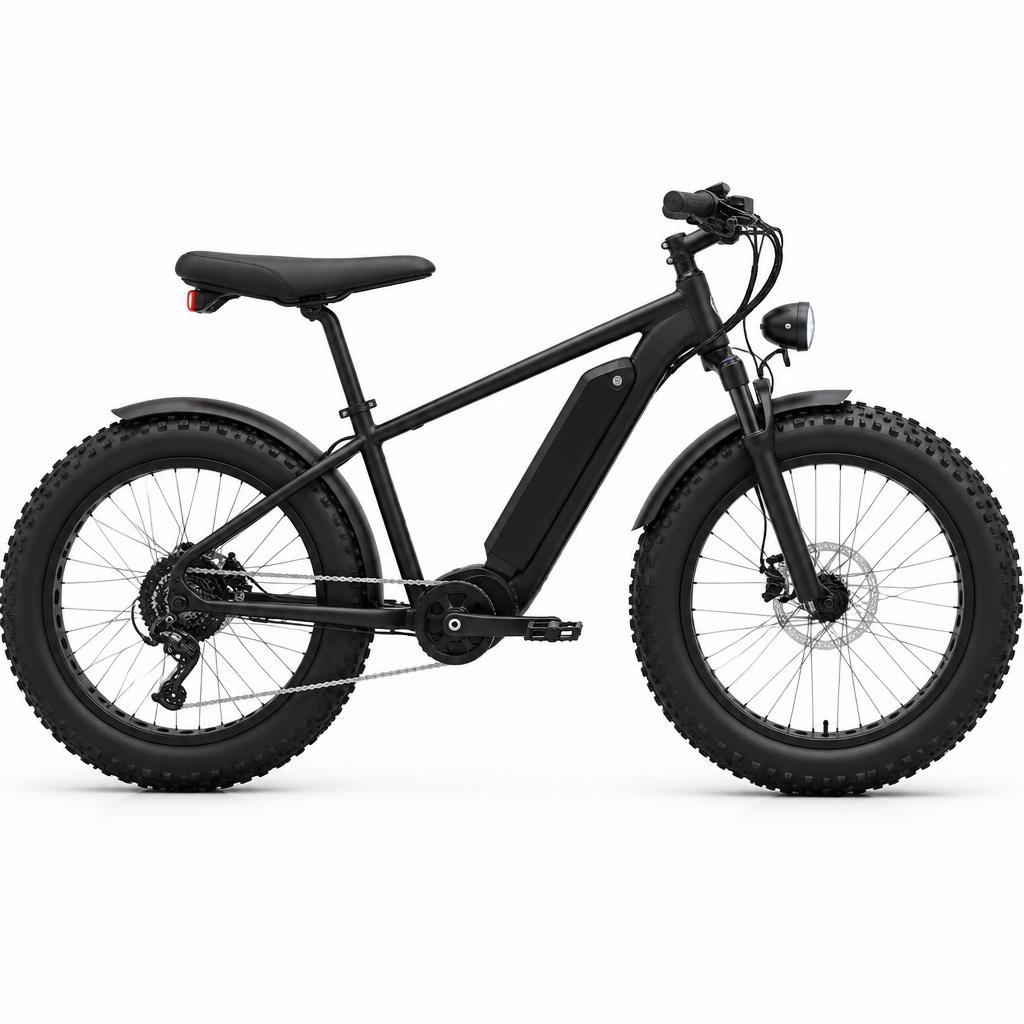 Knaap Knaap AMS X26 fatbike — 840 Wh accu, 26 inch, hydraulische remmen fatbikes vooraanzicht