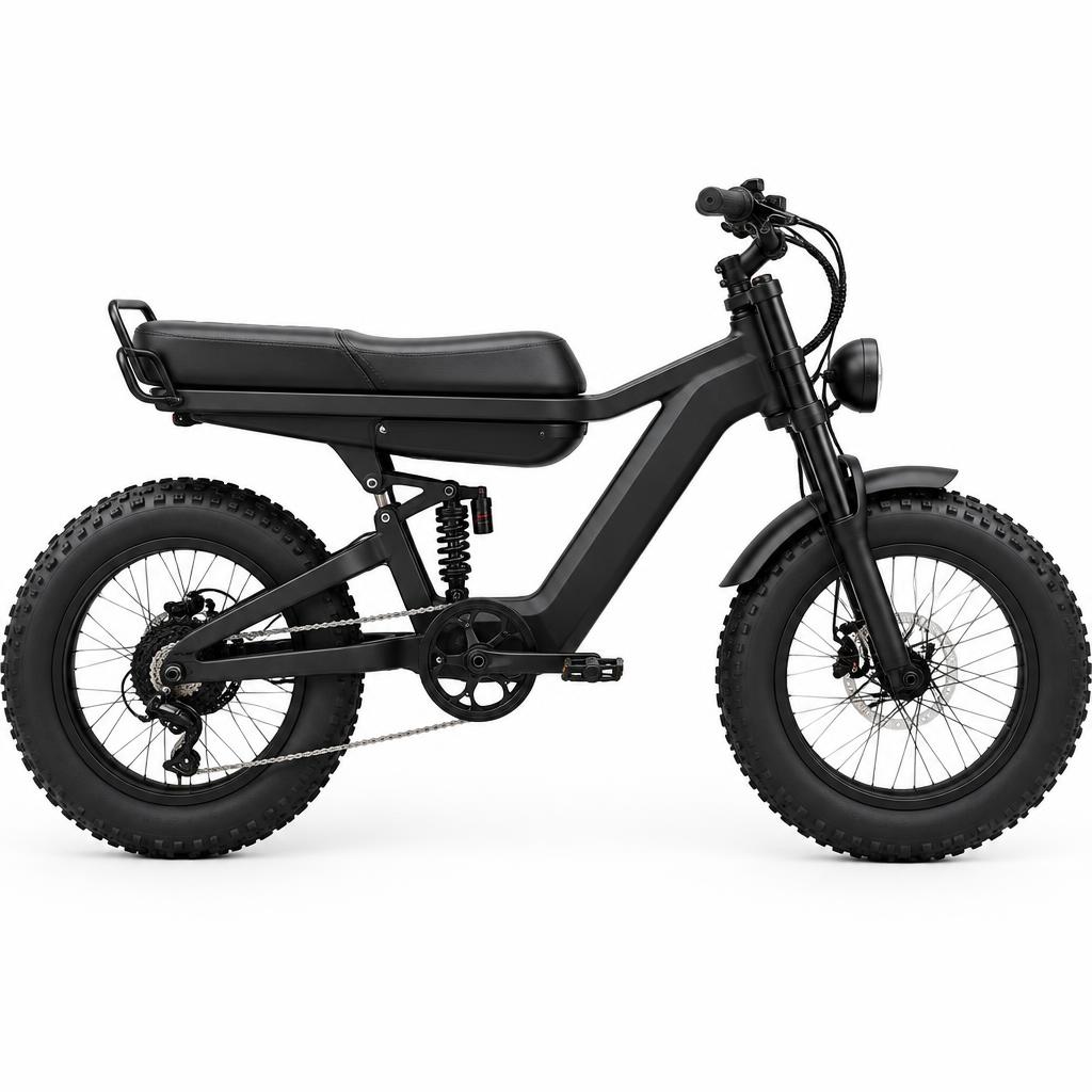 Knaap Knaap RTD X fatbike — 960 Wh accu, volledige vering, 80 Nm fatbikes vooraanzicht