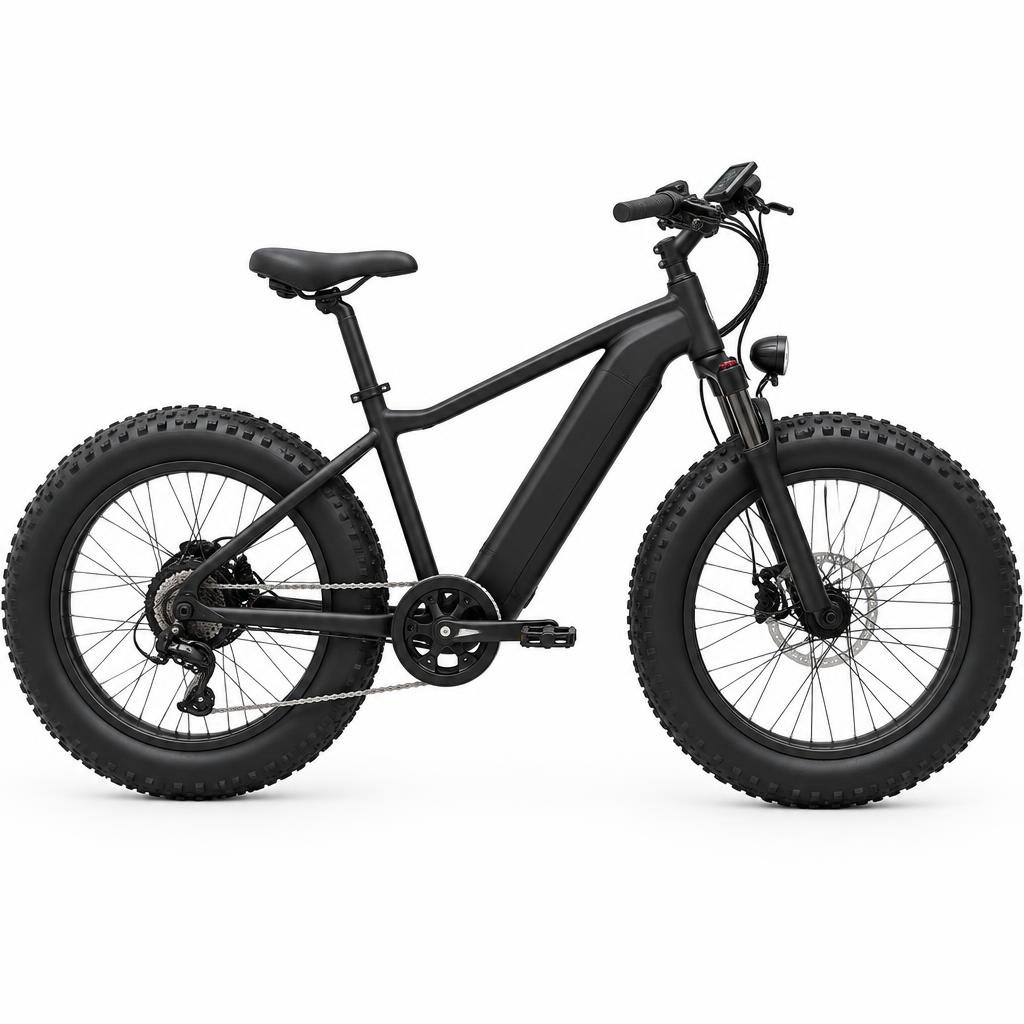 Ouxi Ouxi C80 V8 2026 fatbike — hydraulische remmen, alarm & 20 inch fatbikes vooraanzicht