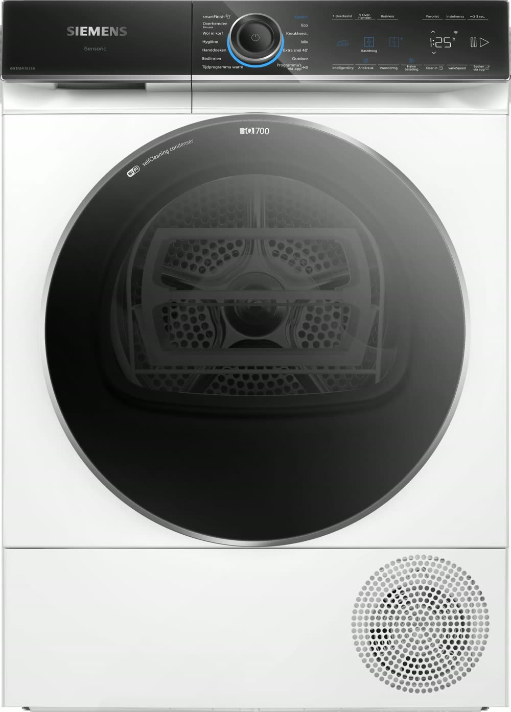 Siemens Siemens iQ700 WQ46B2CENL warmtepompdroger 9 kg wasdroger vooraanzicht
