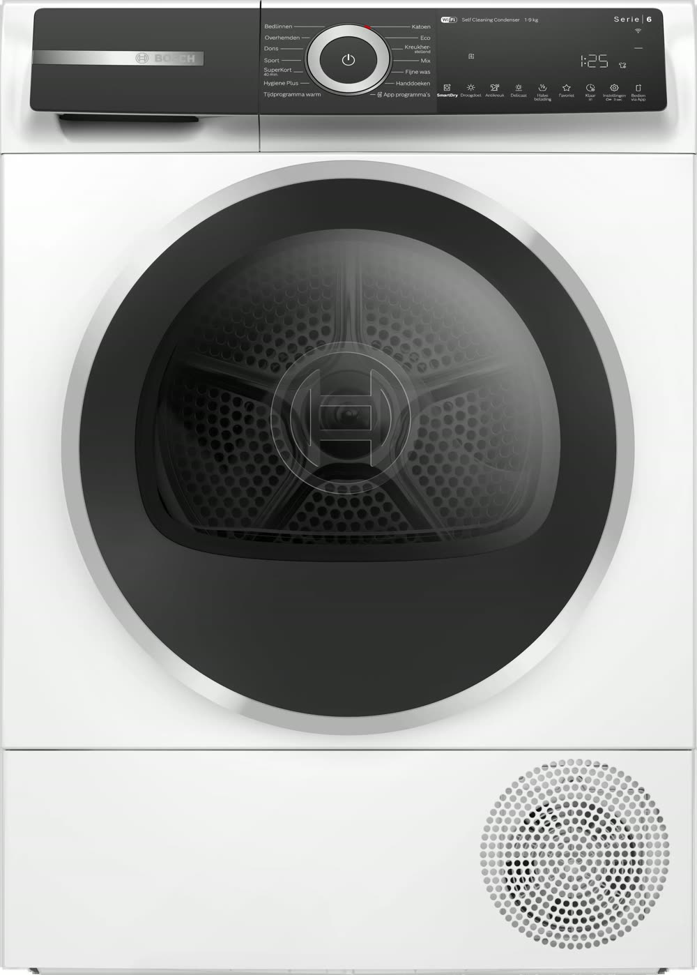 Bosch Bosch Serie 6 WQH245B5NL warmtepompdroger 9 kg wasdroger vooraanzicht